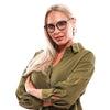 Lozza Black Unisex Glasses Frame Lozza