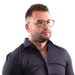 Lozza Brown Unisex Glasses Frame Lozza