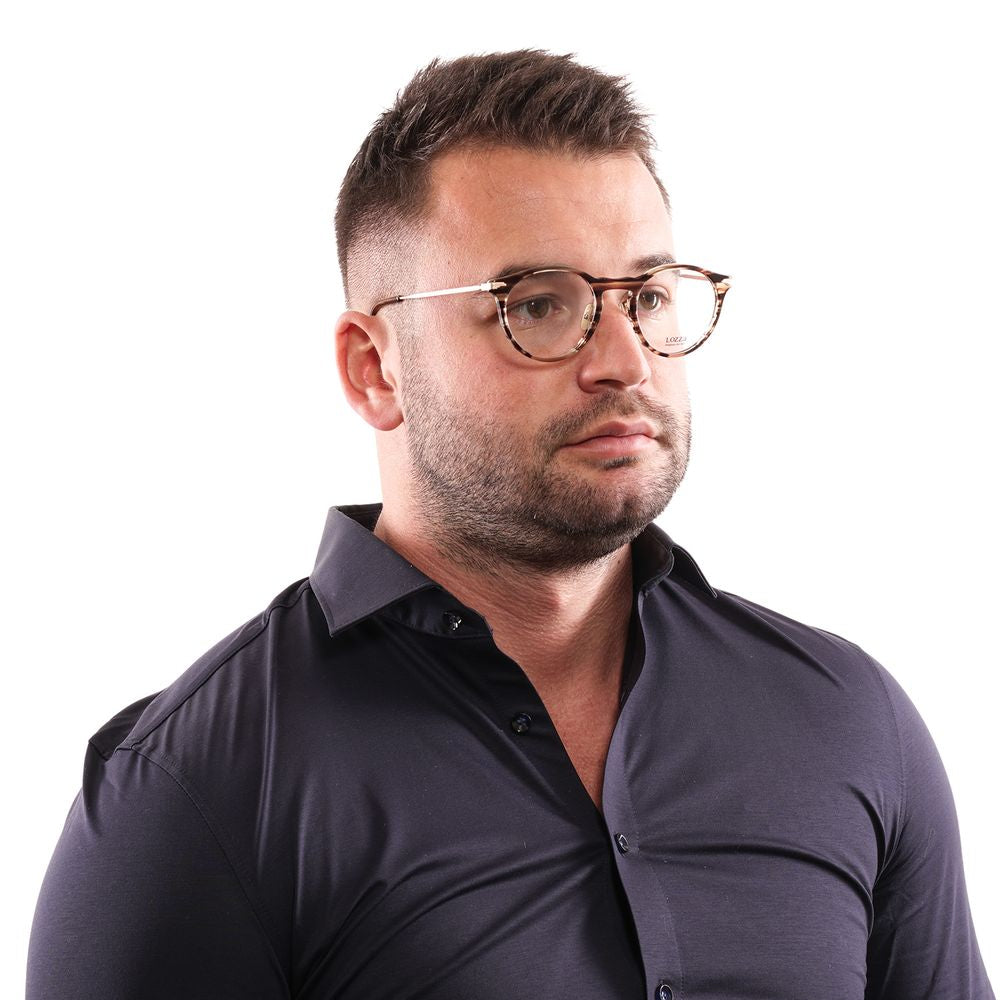 Lozza Brown Unisex Glasses Frame Lozza