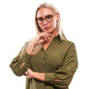 Lozza Multicolor Unisex Glasses Frame Lozza