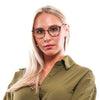 Lozza Multicolor Unisex Glasses Frame Lozza