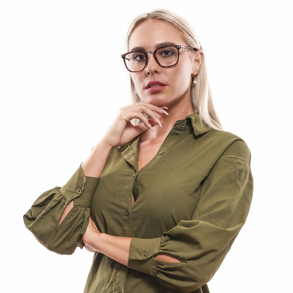 Lozza Brown Unisex Glasses Frame Lozza