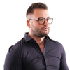 Lozza Brown Unisex Glasses Frame Lozza