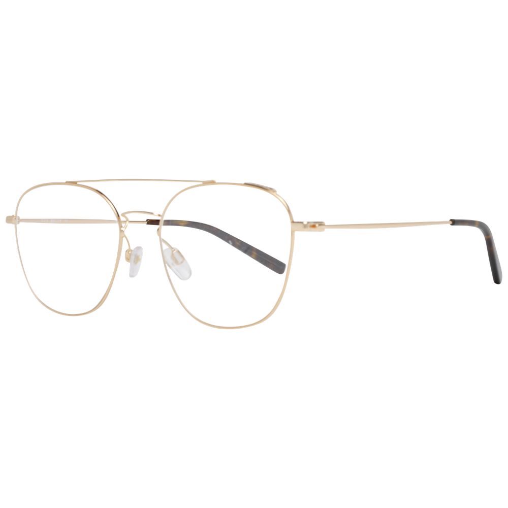 Bally Gold Men Glasses Frame Bally