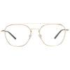 Bally Gold Men Glasses Frame Bally