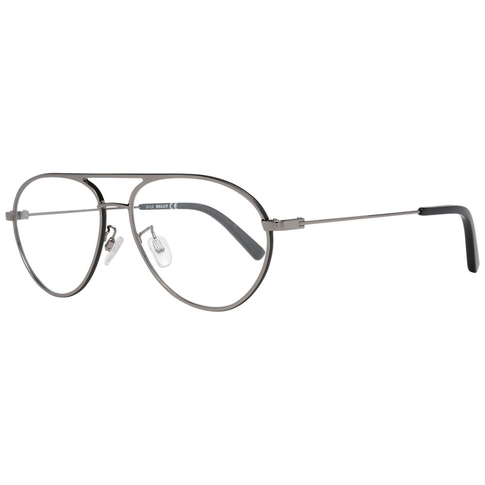 Bally Gray Men Glasses Frame Bally