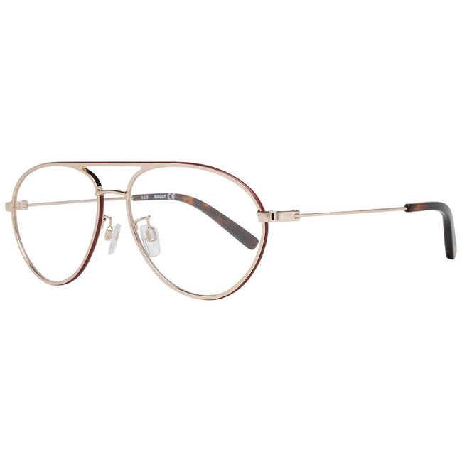 Bally Rose Gold Men Glasses Frame Bally