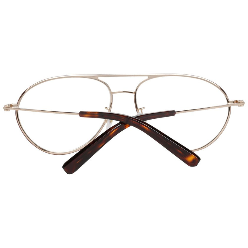 Bally Rose Gold Metal & Plastic Glasses (Frames) Bally