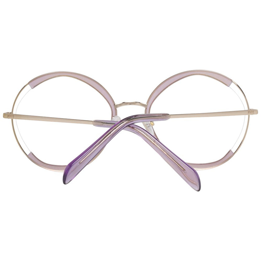 Emilio Pucci Purple Metal & Plastic Glasses (Frames) Emilio Pucci