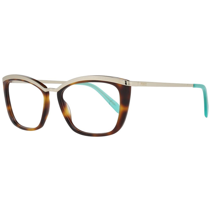 Emilio Pucci Brown Metal & Plastic Glasses (Frames) Emilio Pucci