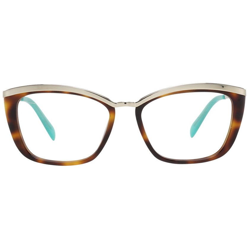 Emilio Pucci Brown Metal & Plastic Glasses (Frames) Emilio Pucci