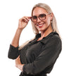 Emilio Pucci Brown Women Glasses Frame Emilio Pucci