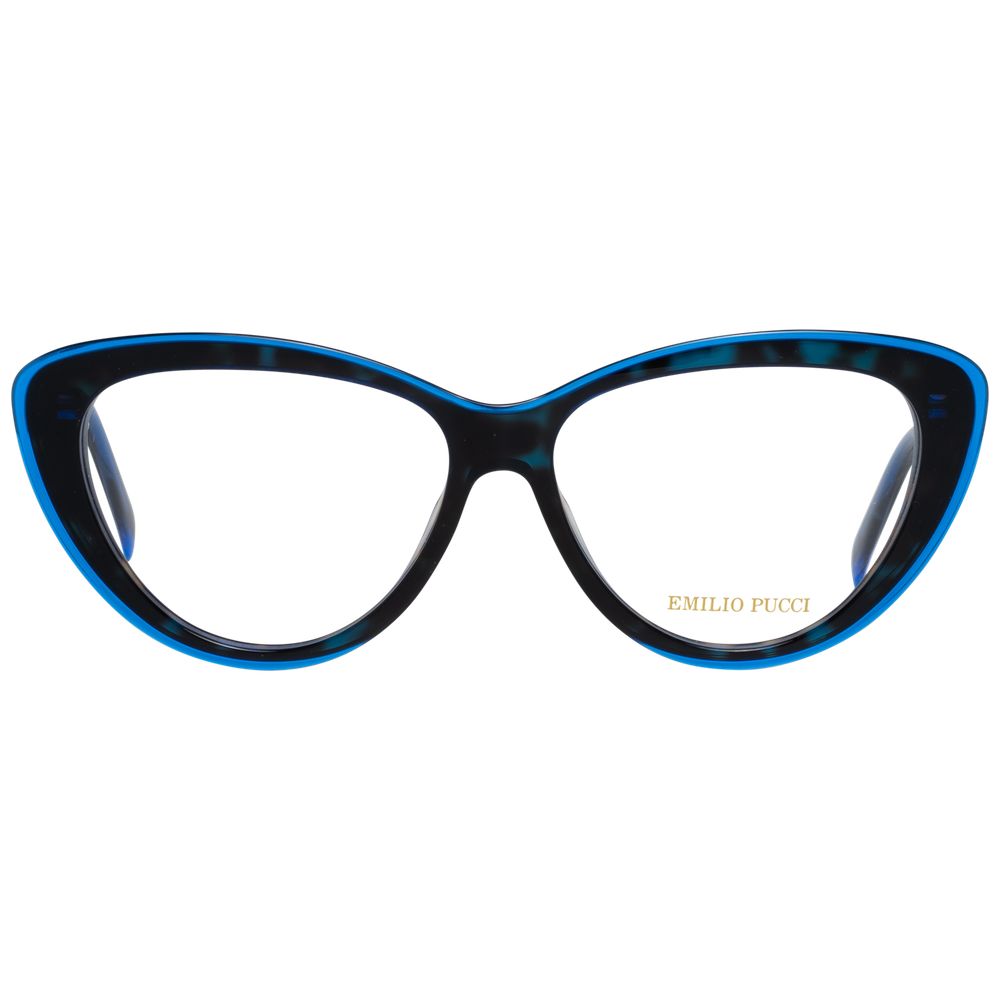 Emilio Pucci Blue Women Glasses Frame Emilio Pucci