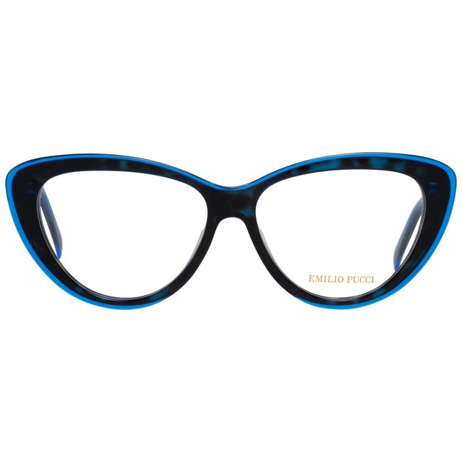 Emilio Pucci Blue Women Glasses Frame Emilio Pucci