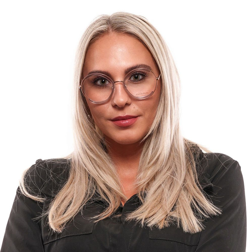 Emilio Pucci Purple Metal & Plastic Glasses (Frames) Emilio Pucci