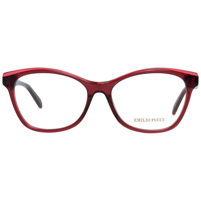 Emilio Pucci Red Women Glasses Frame Emilio Pucci