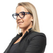 Emilio Pucci Blue Women Glasses Frame Emilio Pucci