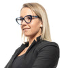 Emilio Pucci Blue Women Glasses Frame Emilio Pucci