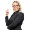 Emilio Pucci Purple Women Glasses Frame Emilio Pucci