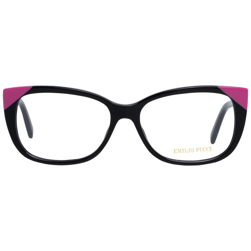 Emilio Pucci Black Plastic Glasses (Frames) Emilio Pucci
