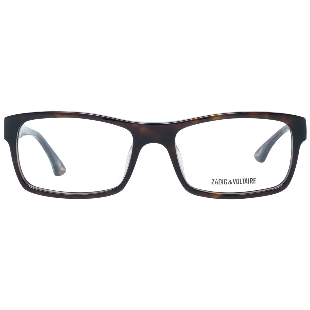 Zadig & Voltaire Brown Men Glasses Frame Zadig & Voltaire