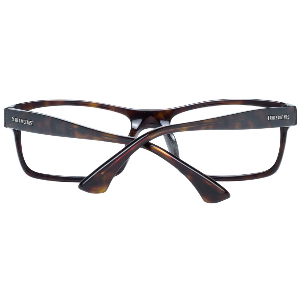 Zadig & Voltaire Brown Men Glasses Frame Zadig & Voltaire