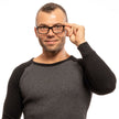 Zadig & Voltaire Brown Men Glasses Frame Zadig & Voltaire