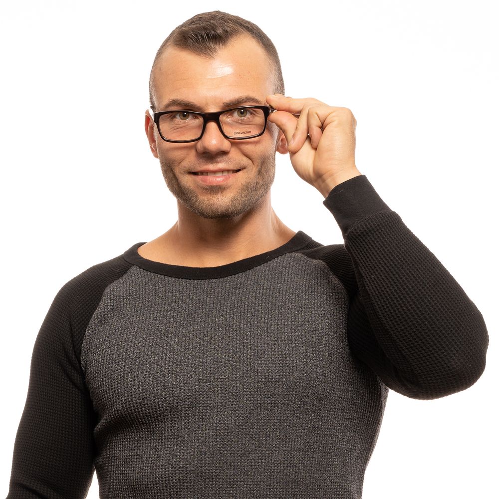 Zadig & Voltaire Brown Men Glasses Frame Zadig & Voltaire