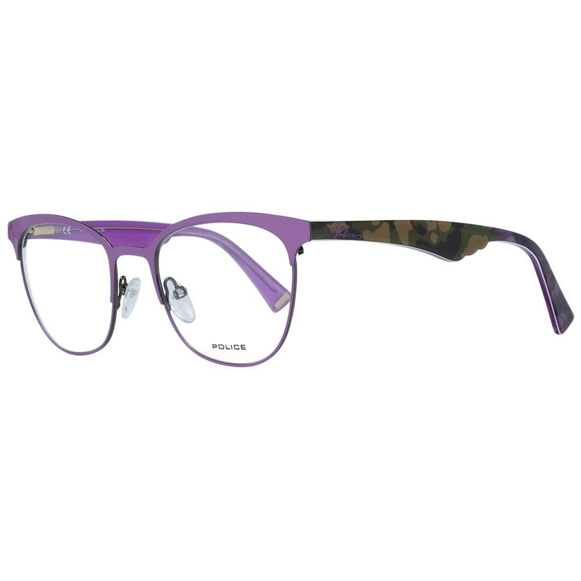 Police Purple Metal & Plastic Glasses (Frames) Police