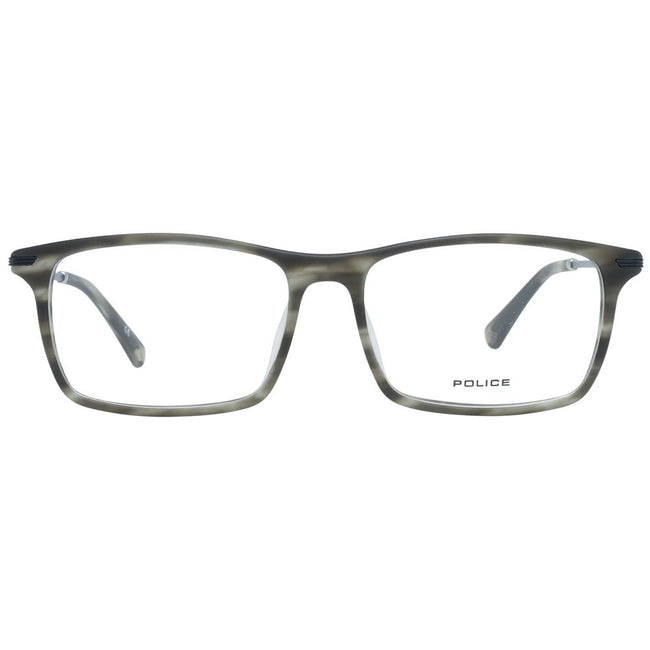 Police Gray Men Glasses Frame Police
