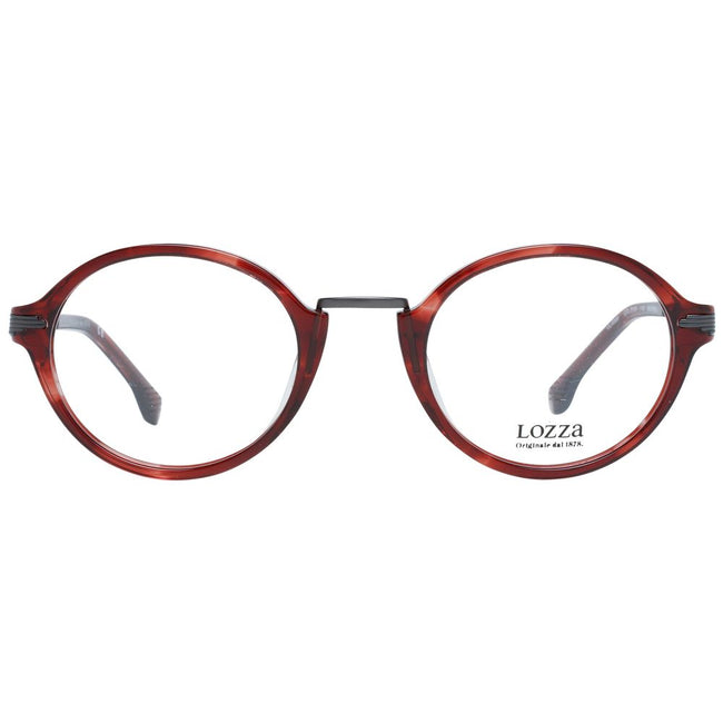 Lozza Burgundy Unisex Glasses Frame Lozza