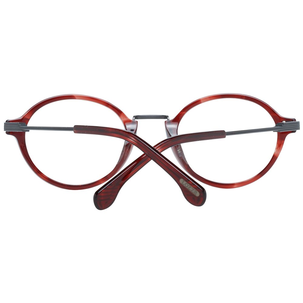 Lozza Burgundy Unisex Glasses Frame Lozza