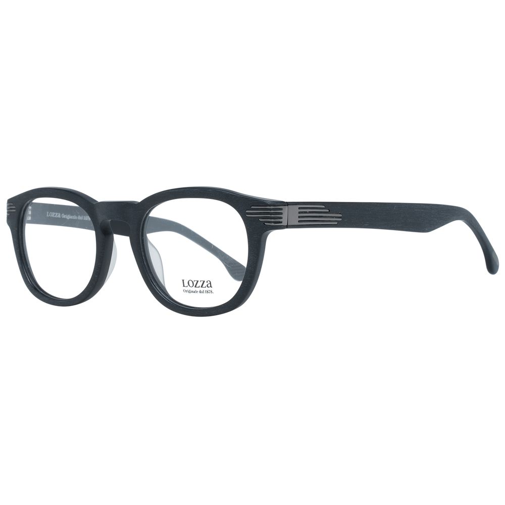 Lozza Black Unisex Glasses Frame Lozza