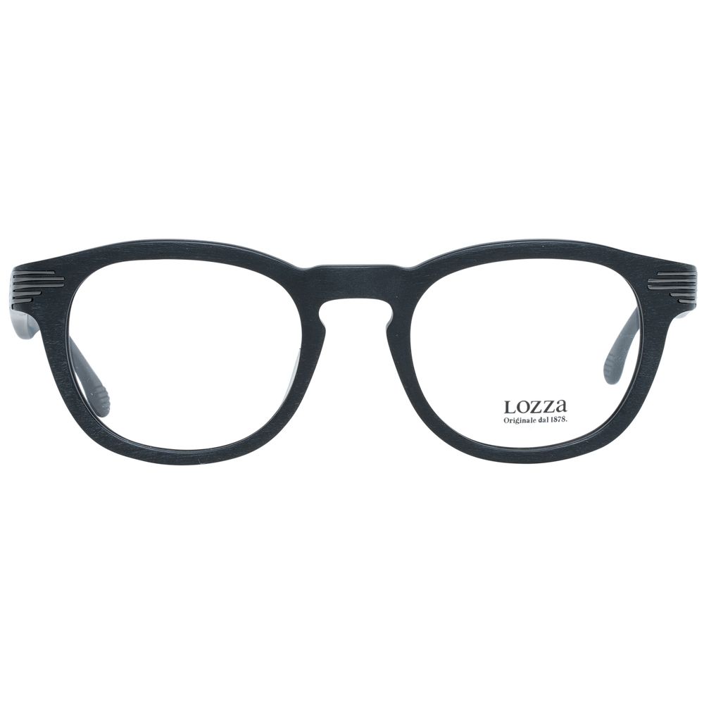 Lozza Black Unisex Glasses Frame Lozza