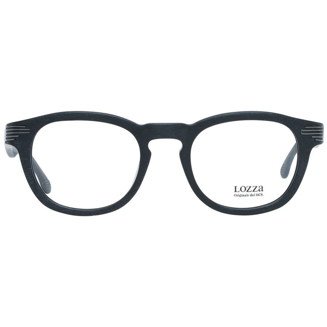 Lozza Black Unisex Glasses Frame Lozza
