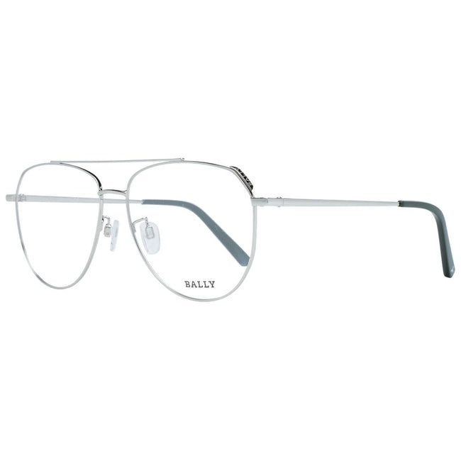 Bally Silver Unisex Glasses Frame Bally