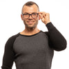 Bally Black Men Glasses Frame Bally