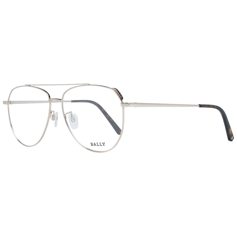 Bally Rose Gold Unisex Glasses Frame Bally