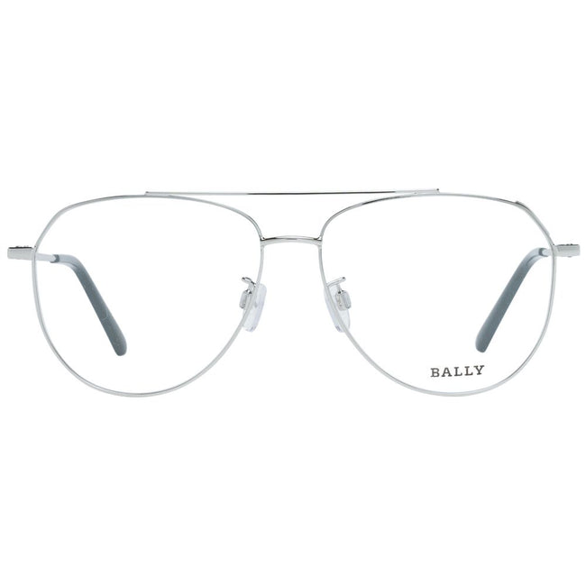 Bally Silver Unisex Glasses Frame Bally