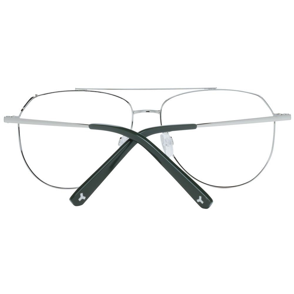 Bally Silver Unisex Glasses Frame Bally