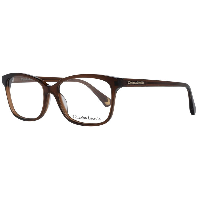 Christian Lacroix Brown Plastic Glasses (Frames) Christian Lacroix
