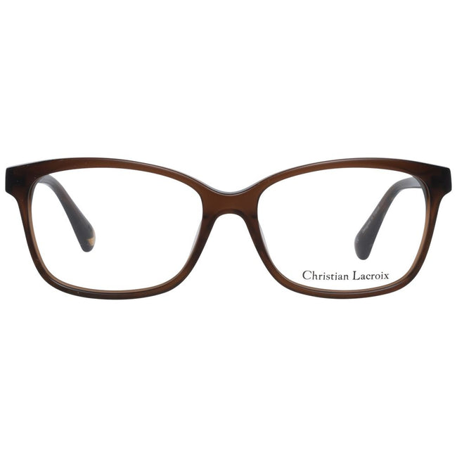 Christian Lacroix Brown Plastic Glasses (Frames) Christian Lacroix