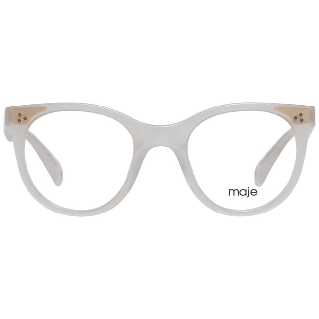 Maje White Women Glasses Frame Maje