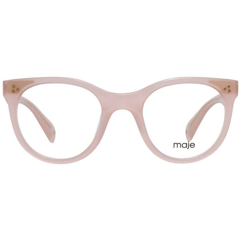 Maje Pink Plastic Glasses (Frames) Maje
