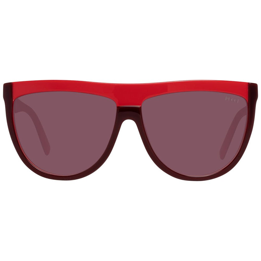 Emilio Pucci Burgundy Plastic Sunglasses Emilio Pucci