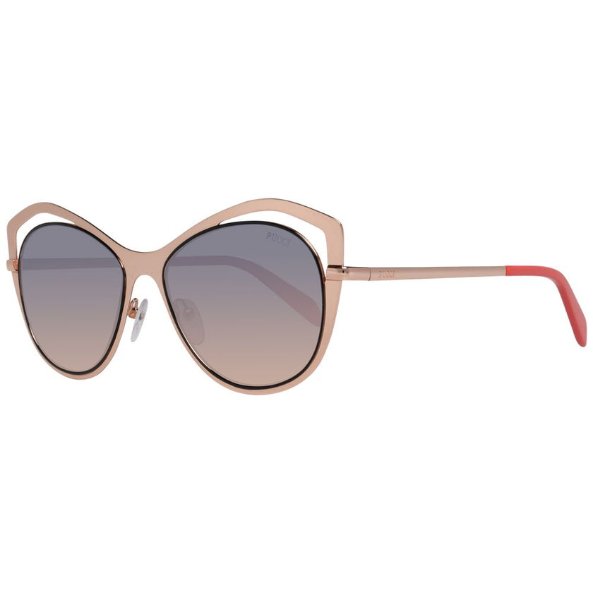 Emilio Pucci Rose Gold Metal Sunglasses Emilio Pucci