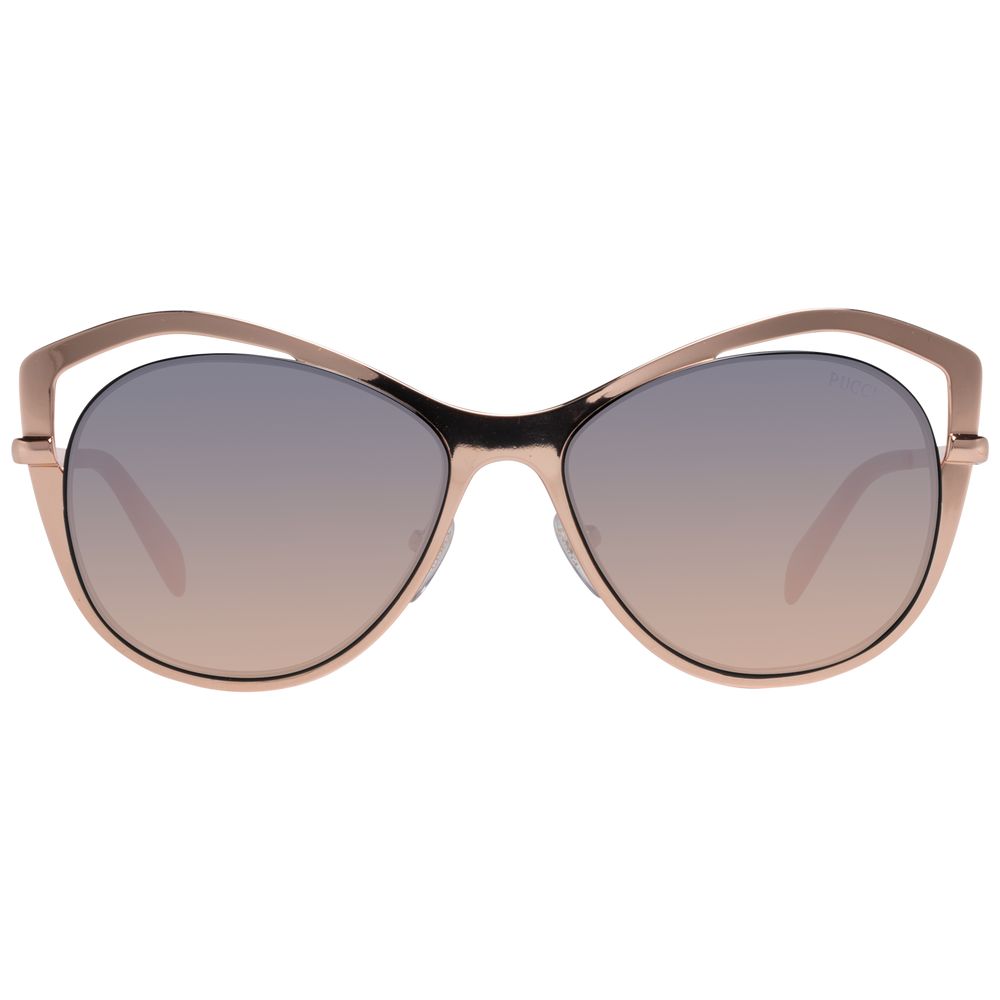 Emilio Pucci Rose Gold Women Sunglass Emilio Pucci