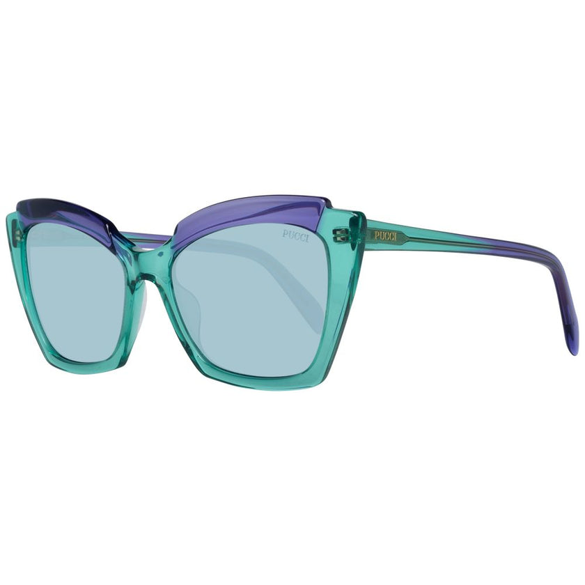 Emilio Pucci Green Plastic Sunglasses Emilio Pucci