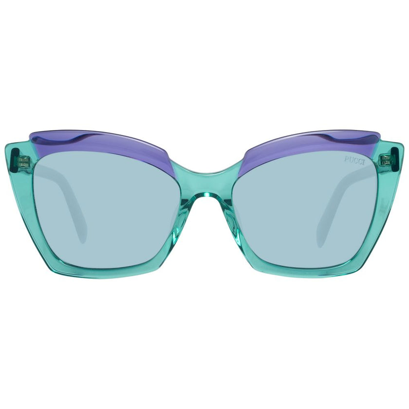 Emilio Pucci Green Plastic Sunglasses Emilio Pucci