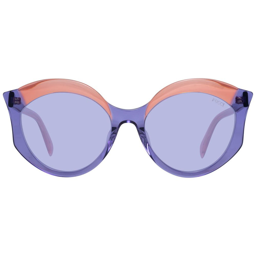 Emilio Pucci Purple Plastic Sunglasses Emilio Pucci